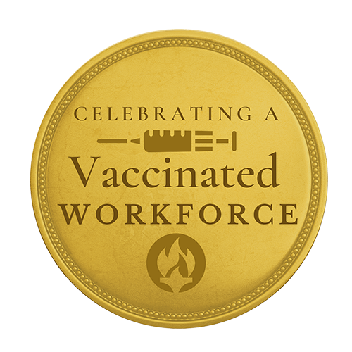 Vaccinated Workforce Badge